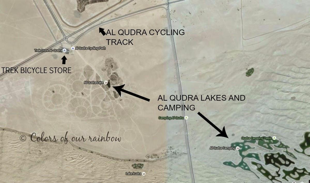 Al Qudra Lake konumu göster