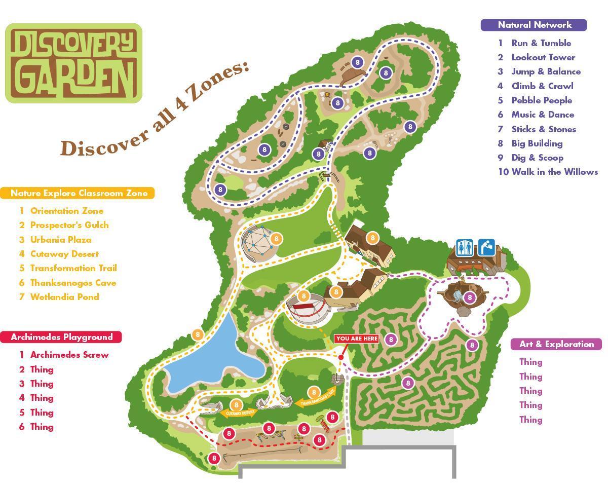 Discovery Gardens konumu göster