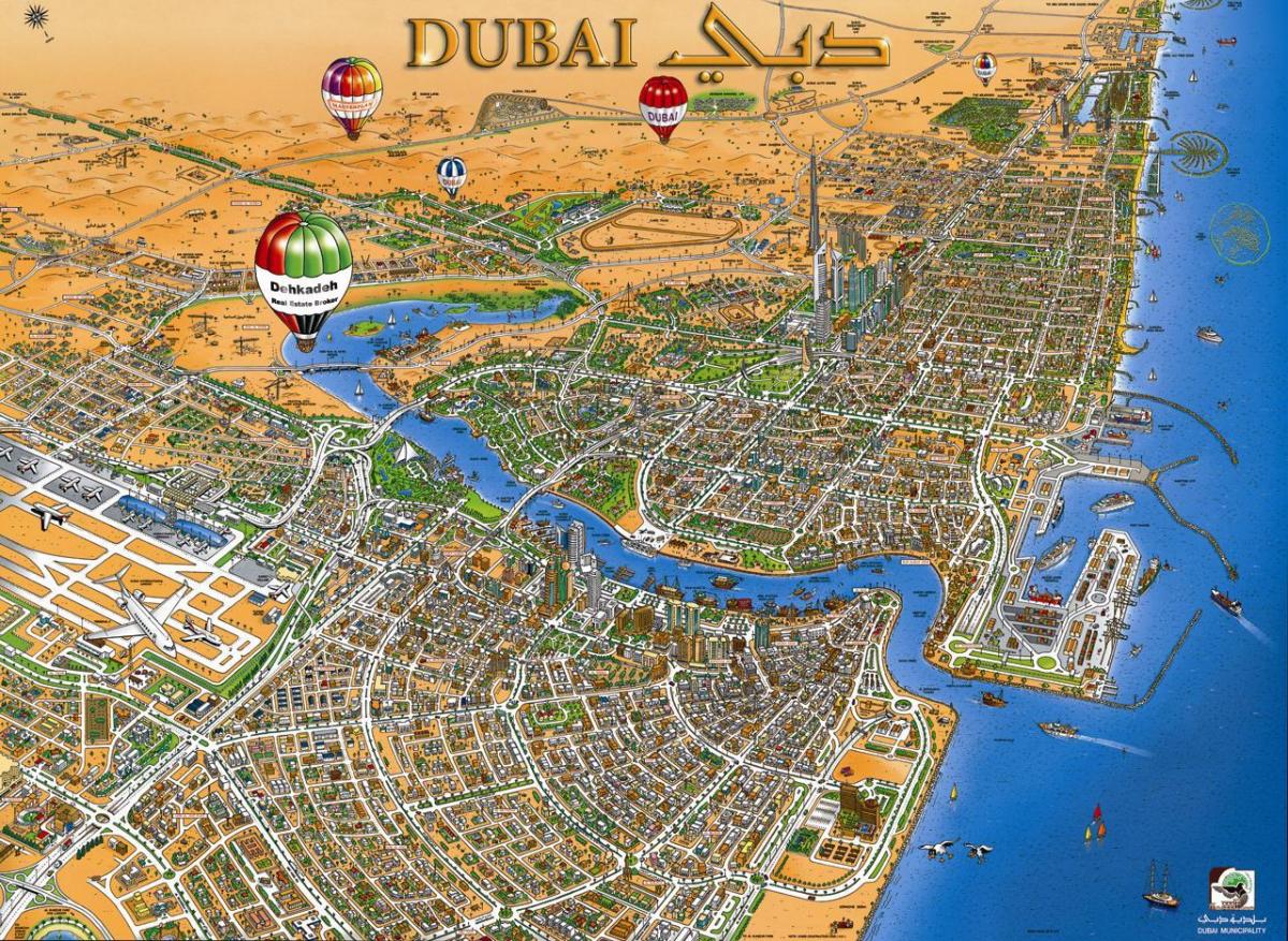 Dubai creek haritası