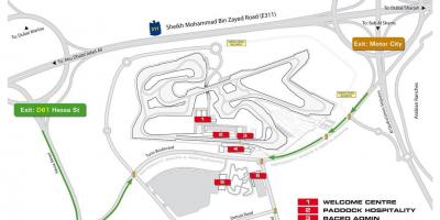 Dubai motor city haritası