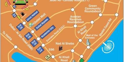 Ragbi Yedili Dubai konumu göster