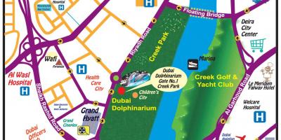 Dolphin show Dubai konumu göster