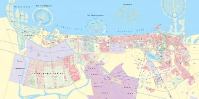 Dubai şehir haritası