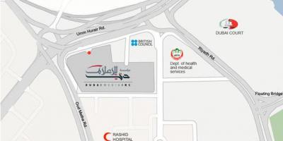Rashid hastane Dubai konumu göster
