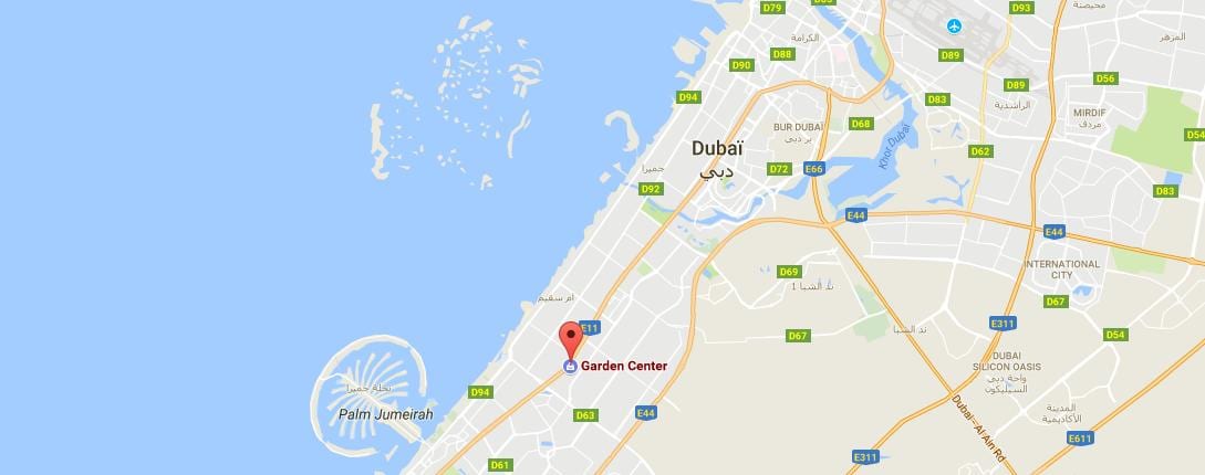 Dubai bahçe merkezi konumu göster