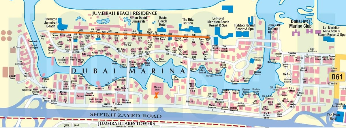 JBR Dubai Haritayı göster