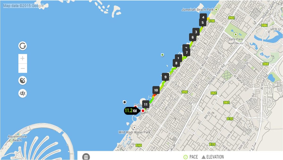 Jumeirah beach izini göster çalışan