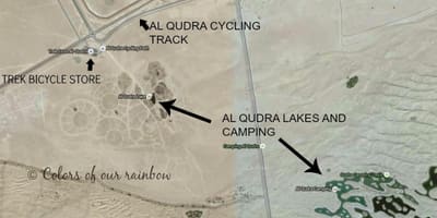 Al Qudra Lake konumu göster