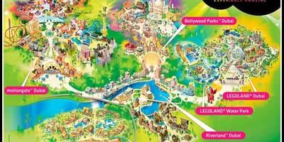 Dubai parks and resorts konumu göster