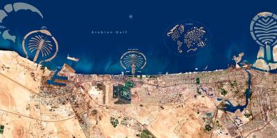 Dubai uydu haritası