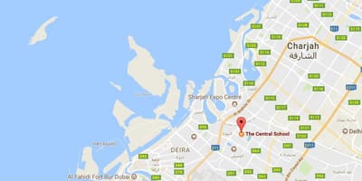 Orta okul Dubai haritası